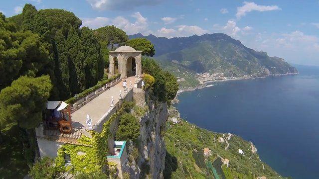 Terrazza dell'Infinito di Villa Cimbrone a Ravello